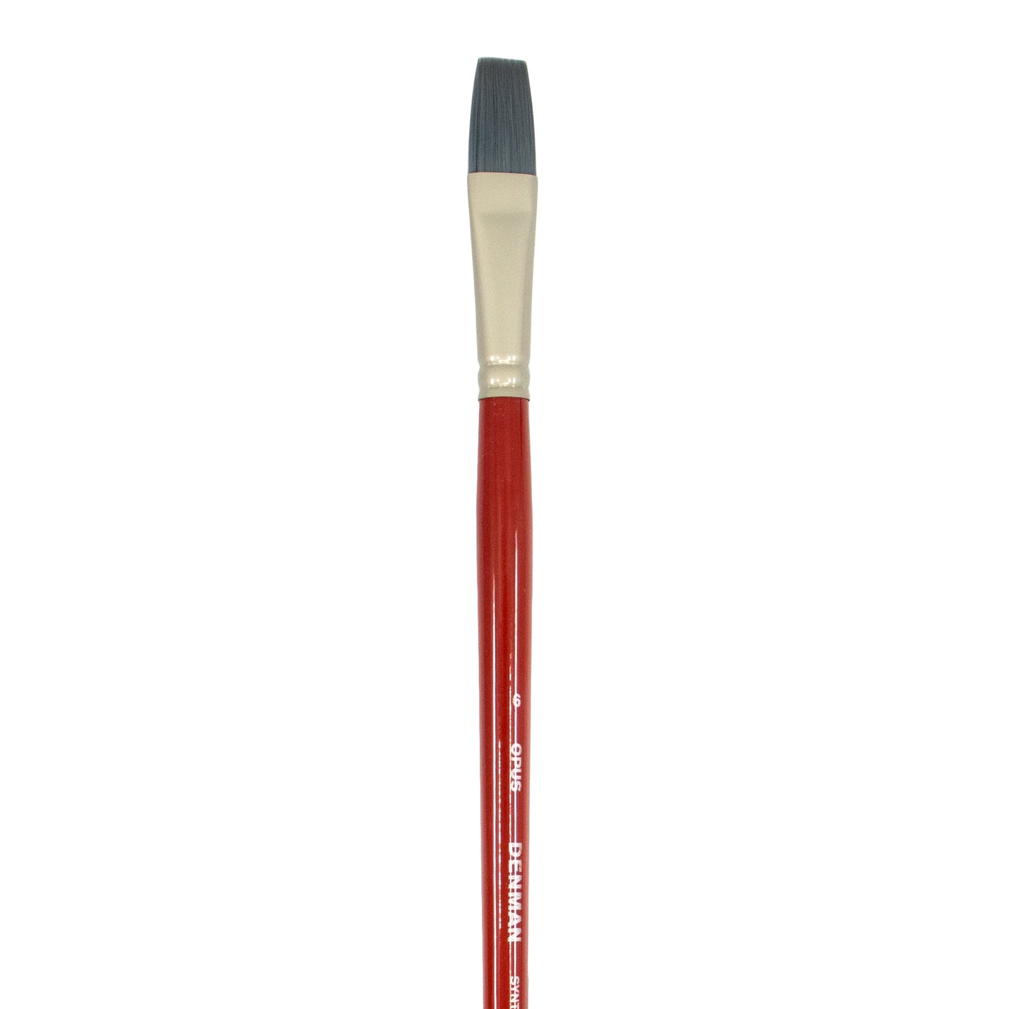 Opus Denman Acrylic Brushes Long Handle - Flat