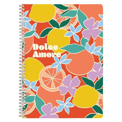 Clairefontaine Dolce Amore wirebound lined notebook A4, assorted covers