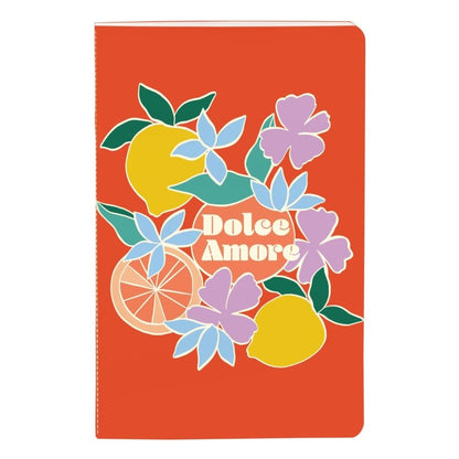 Clairefontaine Dolce Amore lined thread-stitched notebook 9x14cm, assorted covers