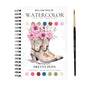 Willow Wolfe Watercolor Workbook - Pretty Pots