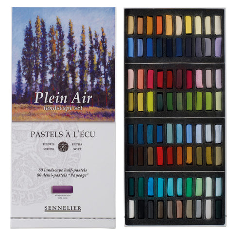 Sennelier Soft Pastels Set - Plein Air Landscape Set of 80
