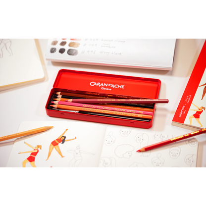 Caran d'Ache Creative Set of 13 pieces including Brush + Online Course - Nina Cosford