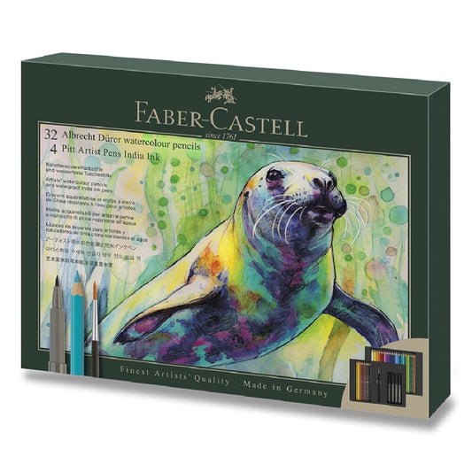 Faber-Castell Albrecht Dürer & Pitt Artist Pen Gift Set of 37