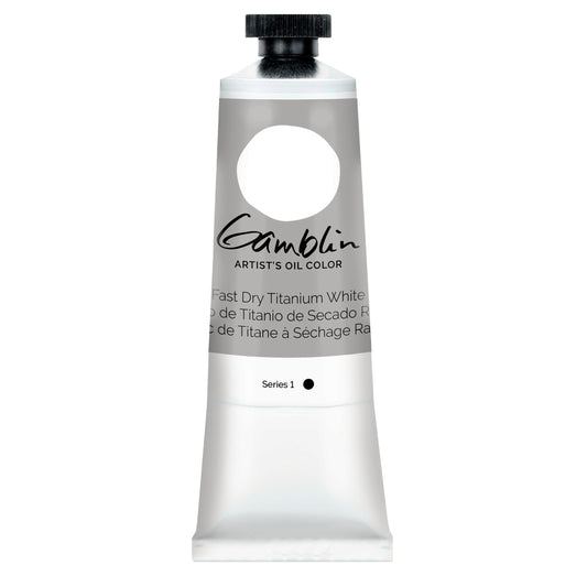 Gift With Purchase - Gamblin Artist's Oil Colors Fast Dry Titanium White 37mL