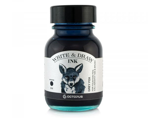 Octopus Write and Draw Ink Grey Fox 50ml