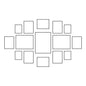 Cypress Frame Gallery Wall - Boulevard (Black)
