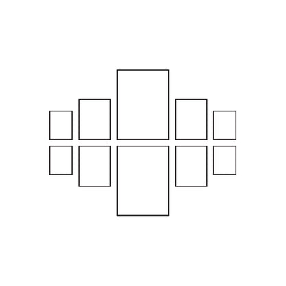 Cypress Frame Gallery Wall - City (Black)