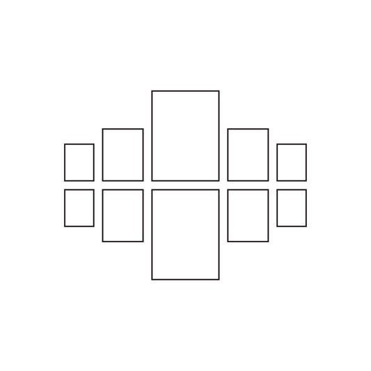 Cypress Frame Gallery Wall - City (Black)