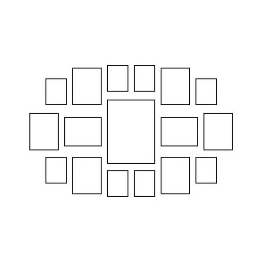 Cypress Frame Gallery Wall - Manor (Black)