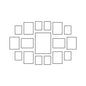 Cypress Frame Gallery Wall - Manor (Black)