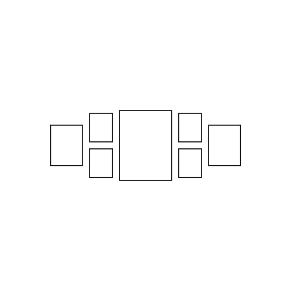 Cypress Frame Gallery Wall - Ridge (Black)