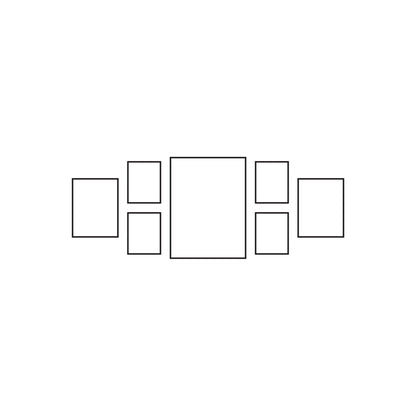 Cypress Frame Gallery Wall - Ridge (Black)
