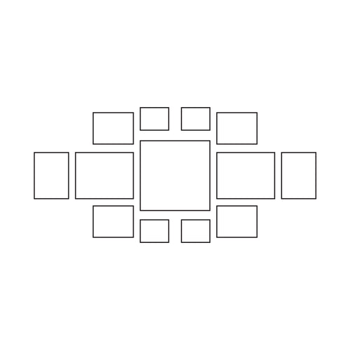 Luna Frame Gallery Wall - Cove (Black)