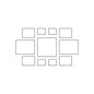 Luna Shadow Frame Gallery Wall - Hearth (Black)
