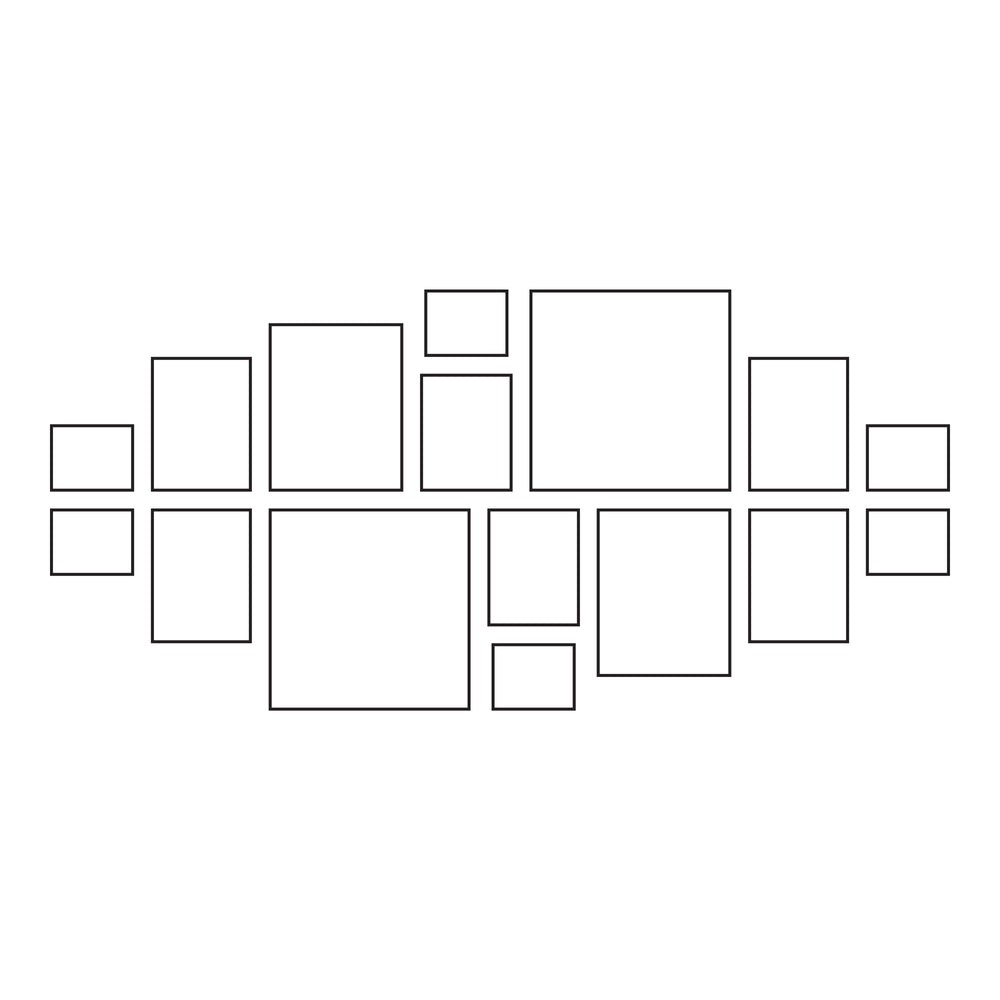 Luna Frame Gallery Wall - Vista (Black)