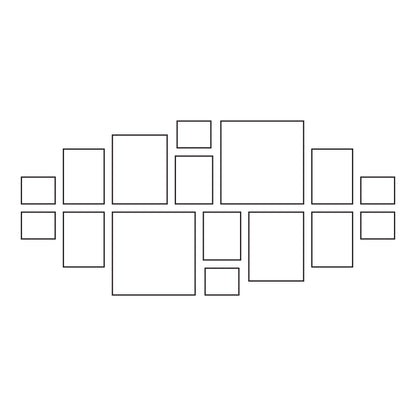 Luna Shadow Frame Gallery Wall - Vista (Black)