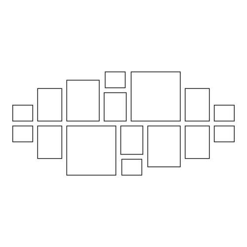 Luna Frame Gallery Wall - Vista (Black)