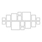 Luna Shadow Frame Gallery Wall - Vista (Black)