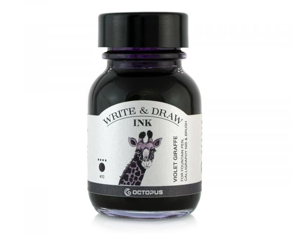 Octopus Write and Draw Ink Violet Giraffe 50ml