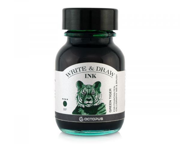 Octopus Write and Draw Ink Green Tiger 50ml