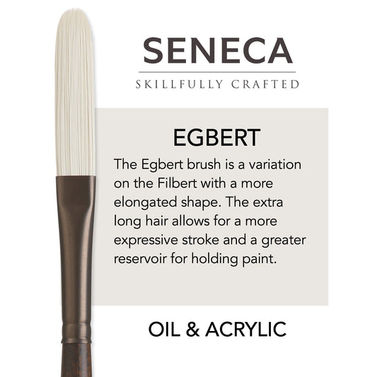 Willow Wolfe Seneca Oil & Acrylic Brushes - Egbert