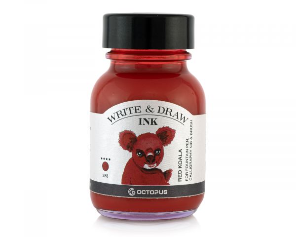 Octopus Write and Draw Ink Red Koala 50ml