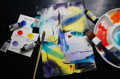 Daniel Smith Extra Fine Watercolors set of 6 Jayson Yeoh's Mix it Up