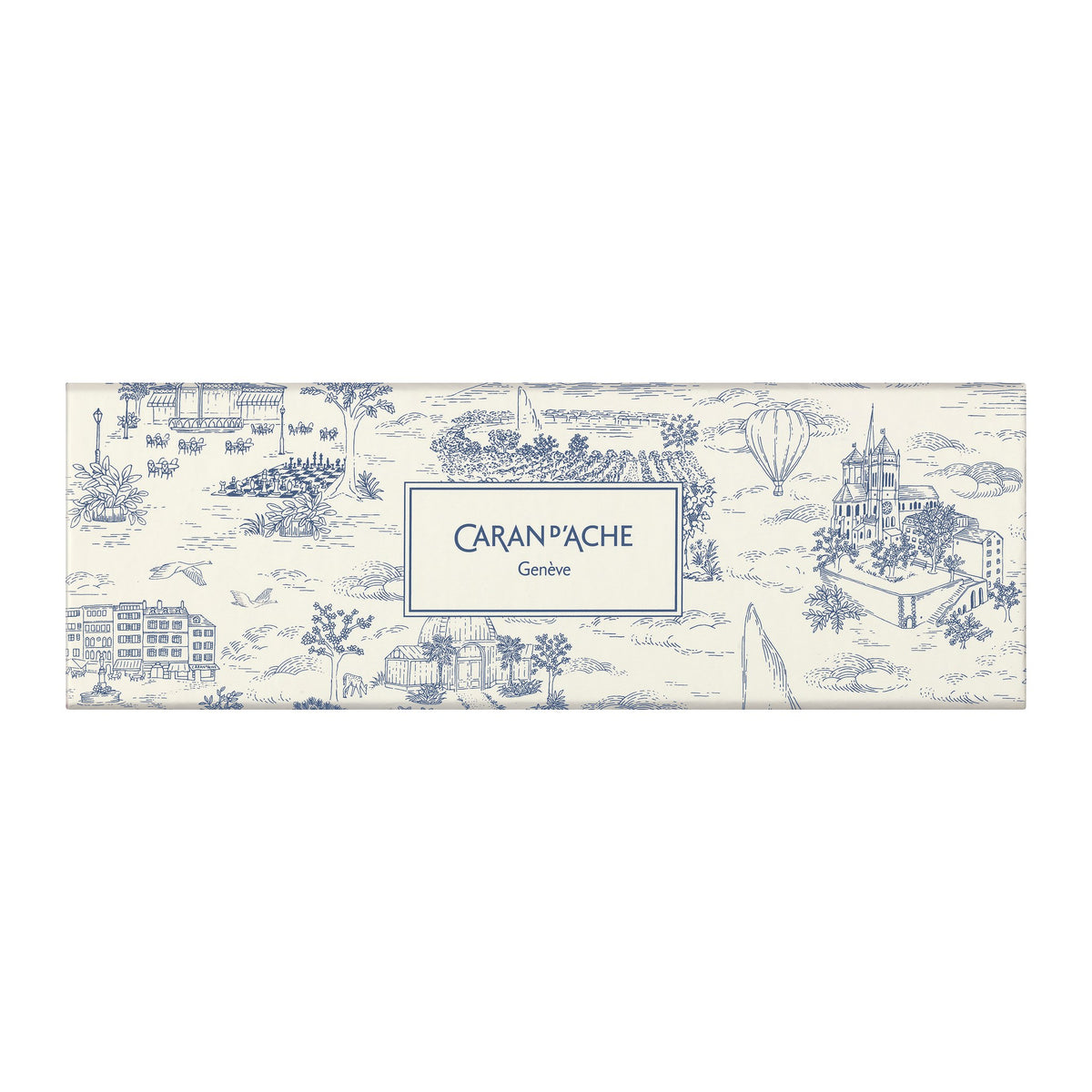 Caran d'Ache Toile de Jouy 849 Ballpoint Pen White