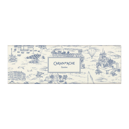 Caran d'Ache Toile de Jouy 849 Ballpoint Pen White