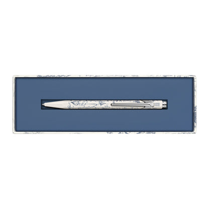 Caran d'Ache Toile de Jouy 849 Ballpoint Pen White