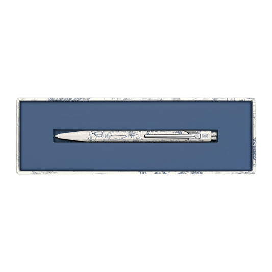 Caran d'Ache Toile de Jouy 849 Ballpoint Pen White