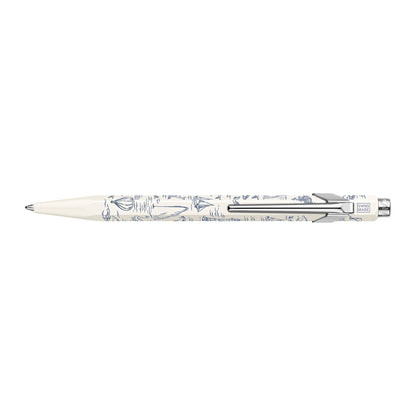 Caran d'Ache Toile de Jouy 849 Ballpoint Pen White