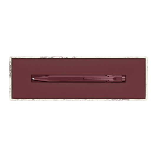 Caran d'Ache Toile de Jouy 849 Ballpoint Pen Burgundy