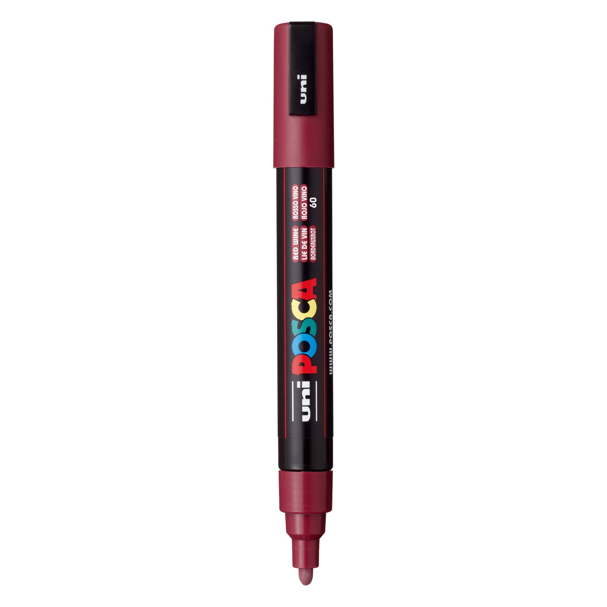 POSCA PC-5M paint marker - Red Wine