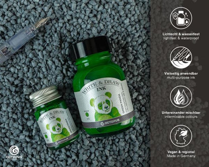 Octopus Write and Draw Ink Green Panda 50ml