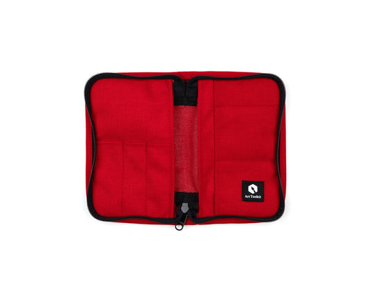 Art Toolkit Pocket Art Toolkit cover, red, 1000 denier nylon zippered case