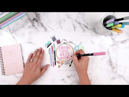 Tombow Dual Brush Pen Set of 10 - Mermaids