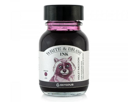 Octopus Write and Draw Ink Violet Raccoon 50ml
