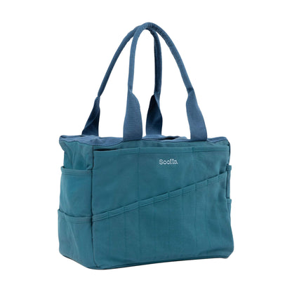 Soolla® Studio Bag in Aquamarine – left side