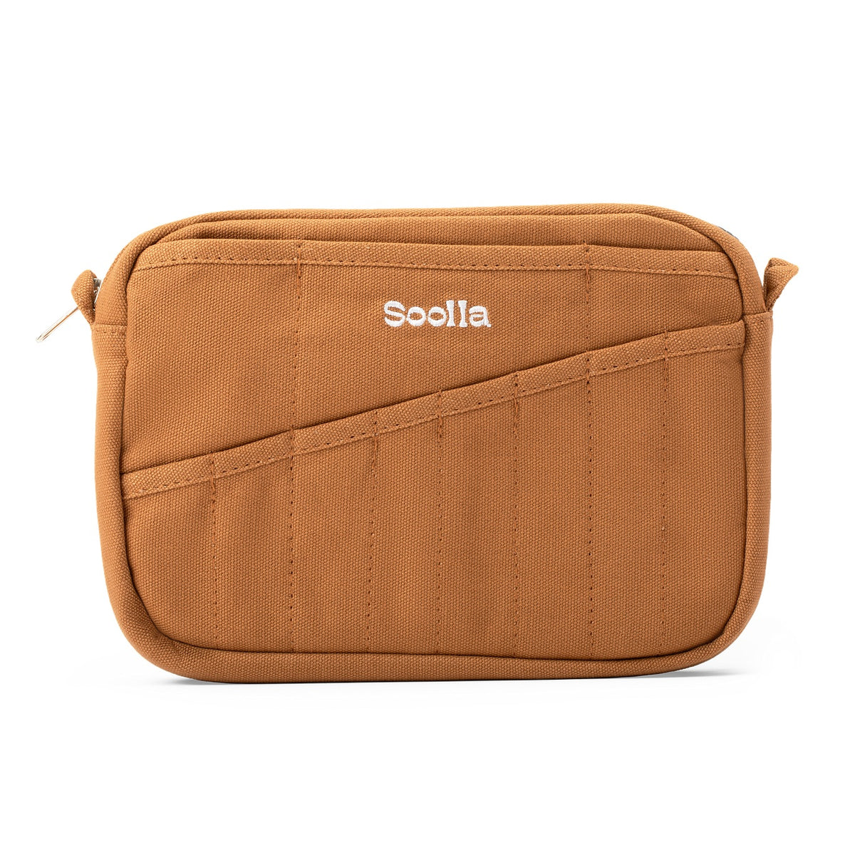 Soolla® Studio Pouch in Cinnamon – front