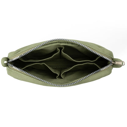 Soolla® Studio Pouch in Ganga Green – inside
