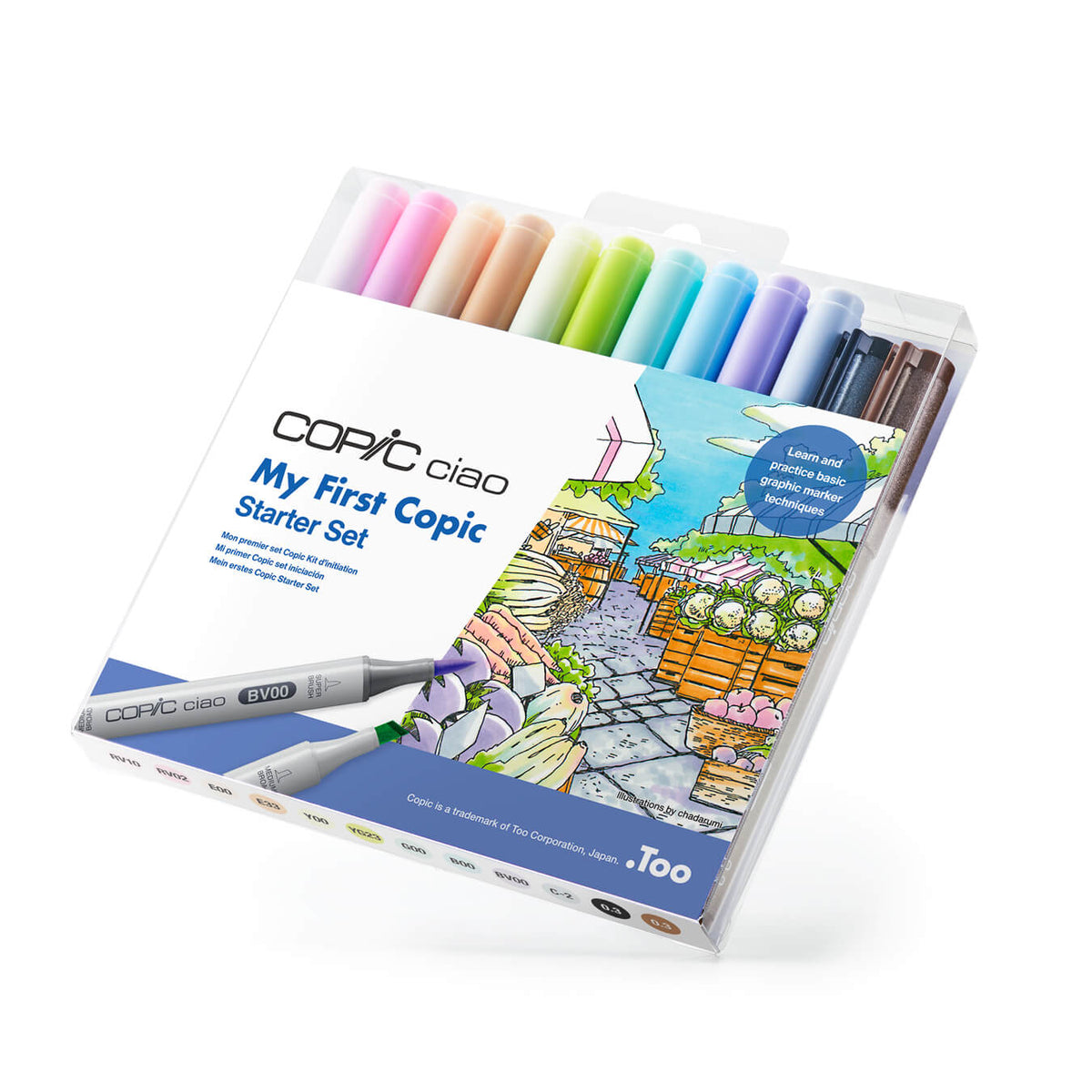COPIC Ciao 12 Piece My First Starter Set