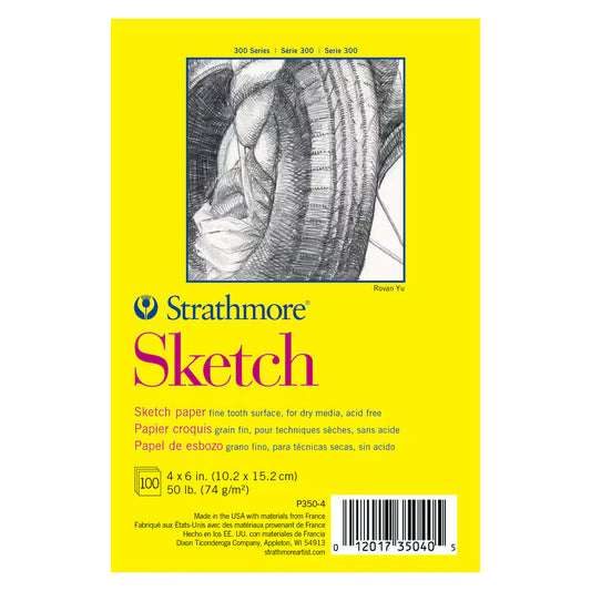 Strathmore 300 Series Sketch Pad 4" x 6"