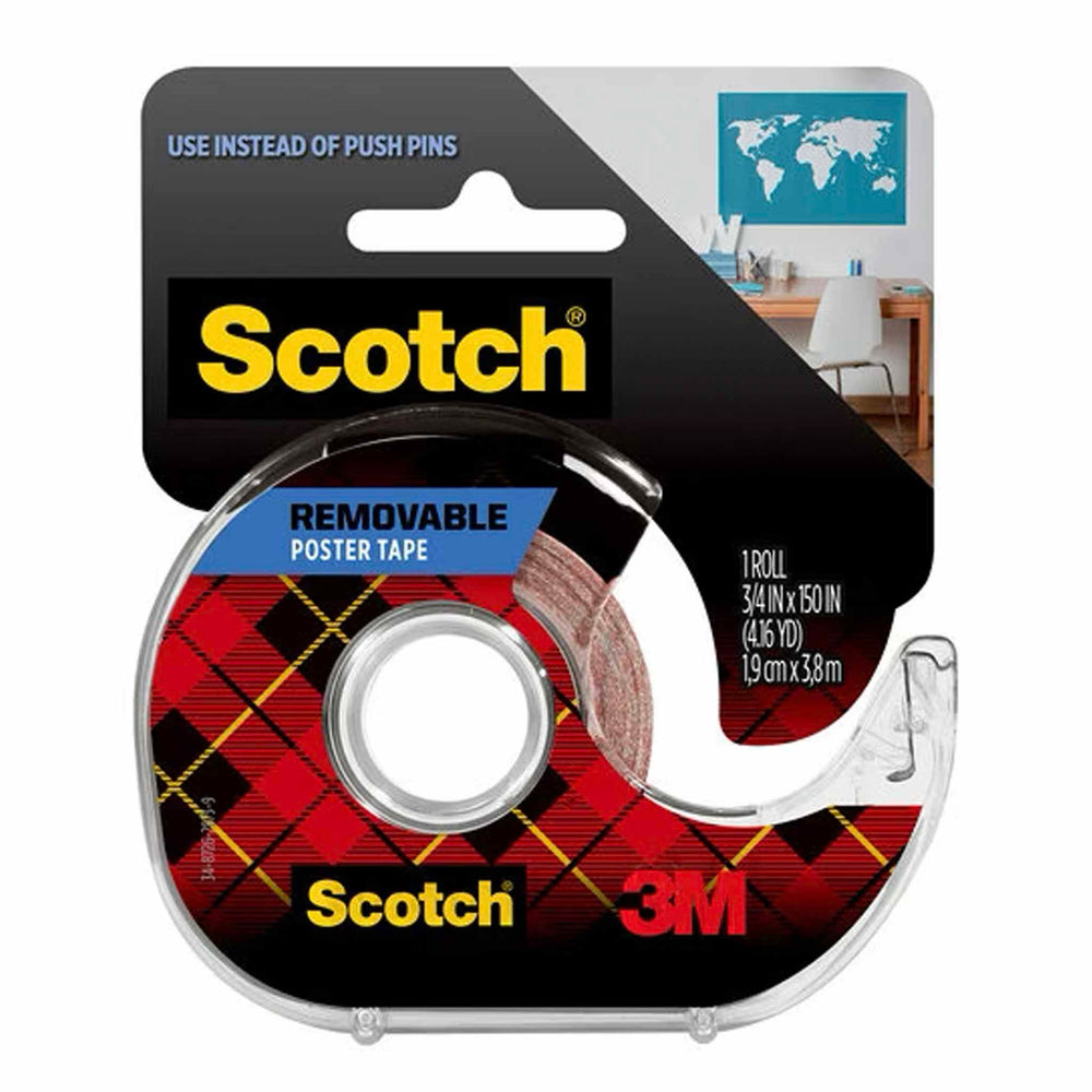 3M Scotch® Removable Poster Tape 19mm x 3.8m