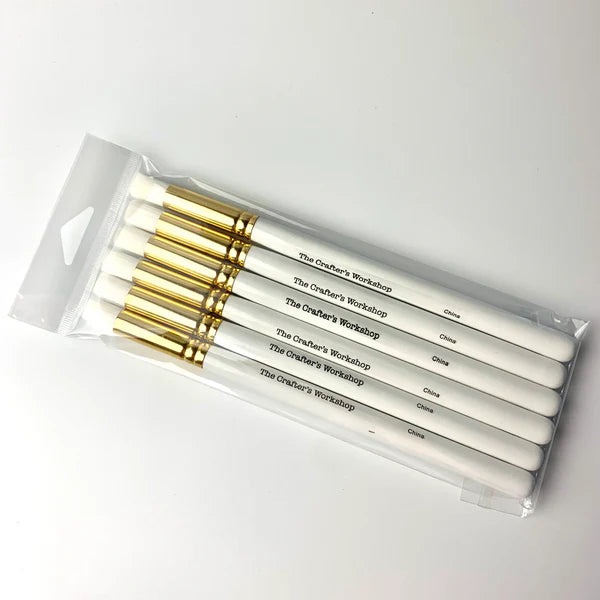 The Crafter's Workshop Medium Blending Brush Set of 6