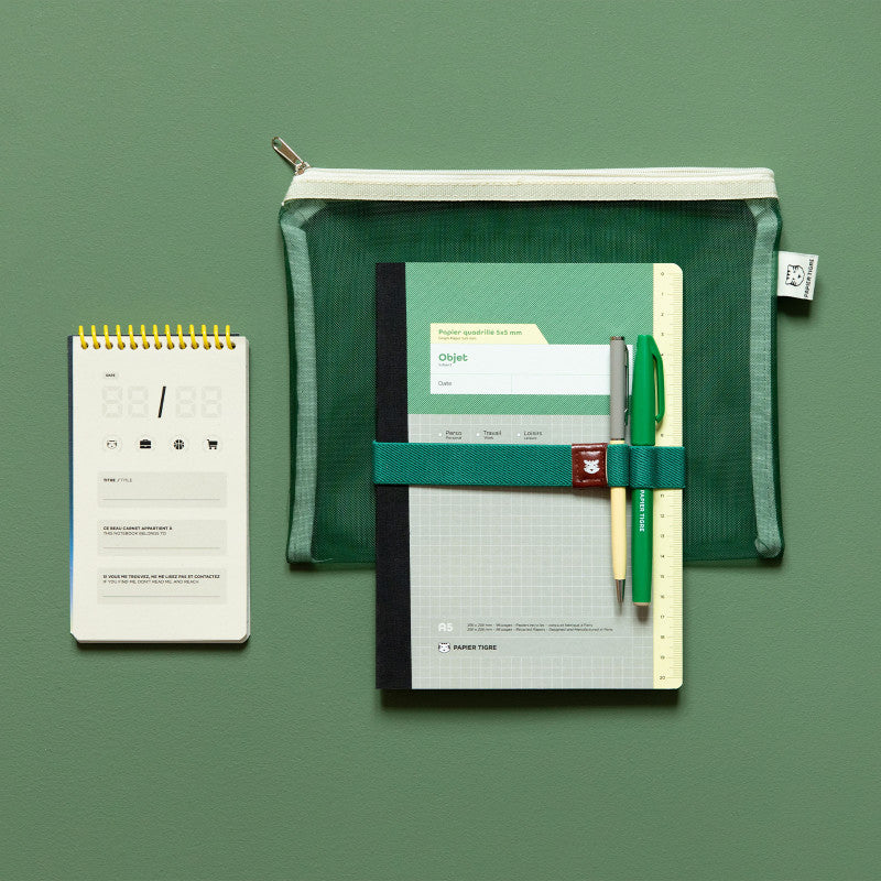 Papier Tigre The Traveler - Dublin (Sangle de carnet avec porte-stylo)