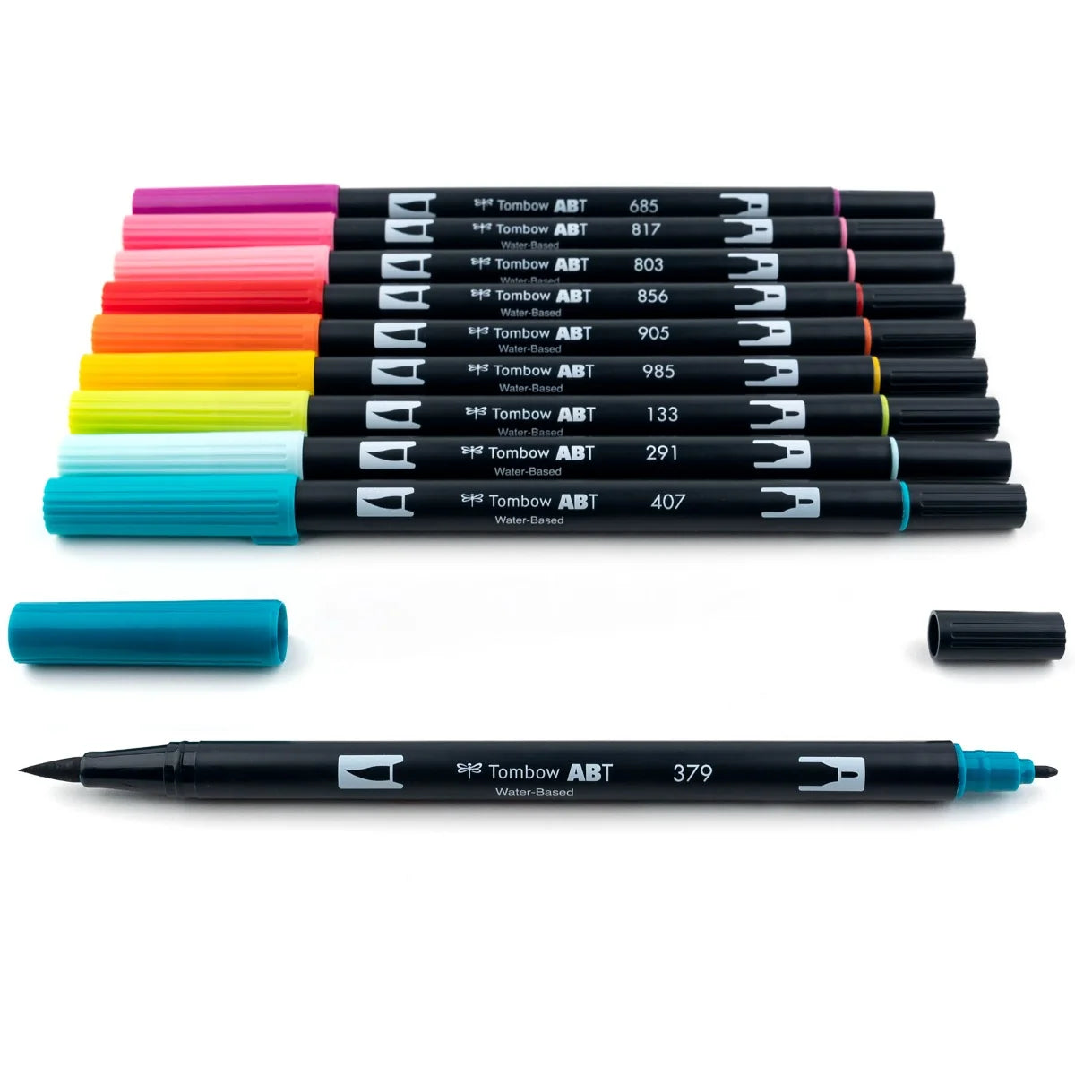 Tombow Dual Brush Pen Set of 10 - Tropical