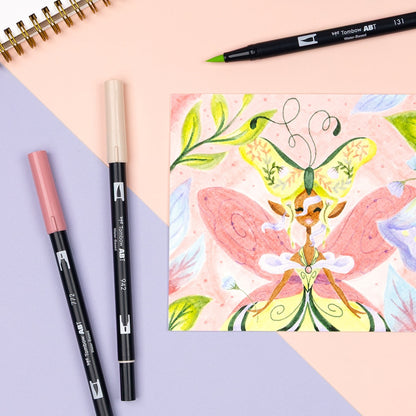 Tombow Dual Brush Pen Set of 10 - Fairies