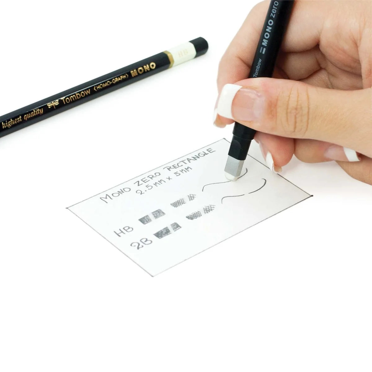 Tombow MONO Zero Eraser Refill - Rectangular