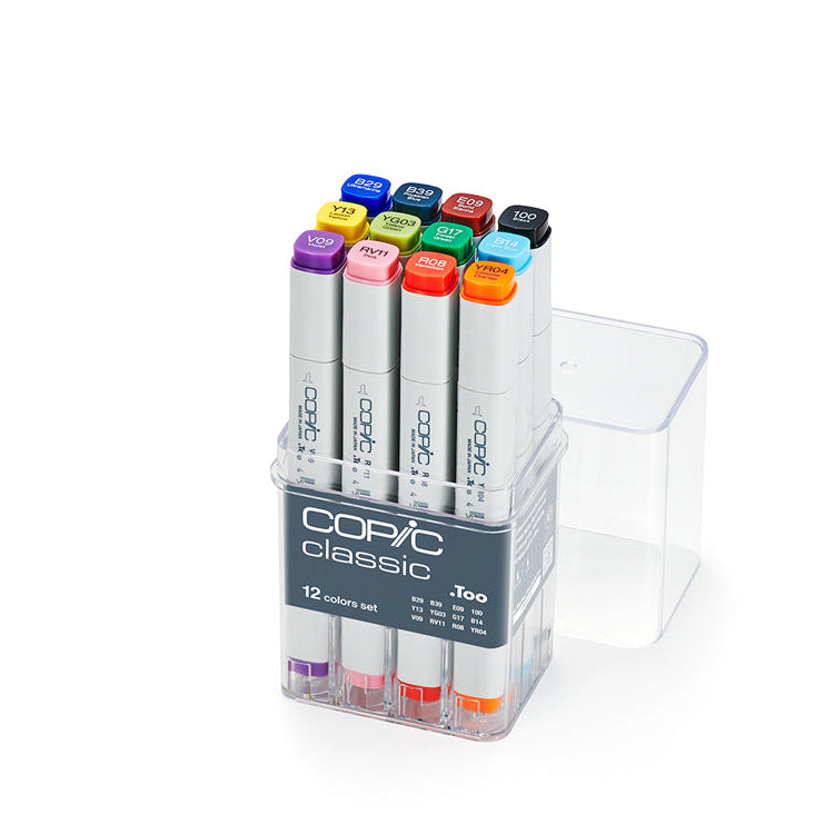 COPIC Classic Marker Basic Set of 12